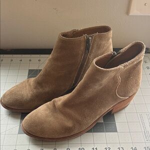 FRYE Suede Ankle Booties
